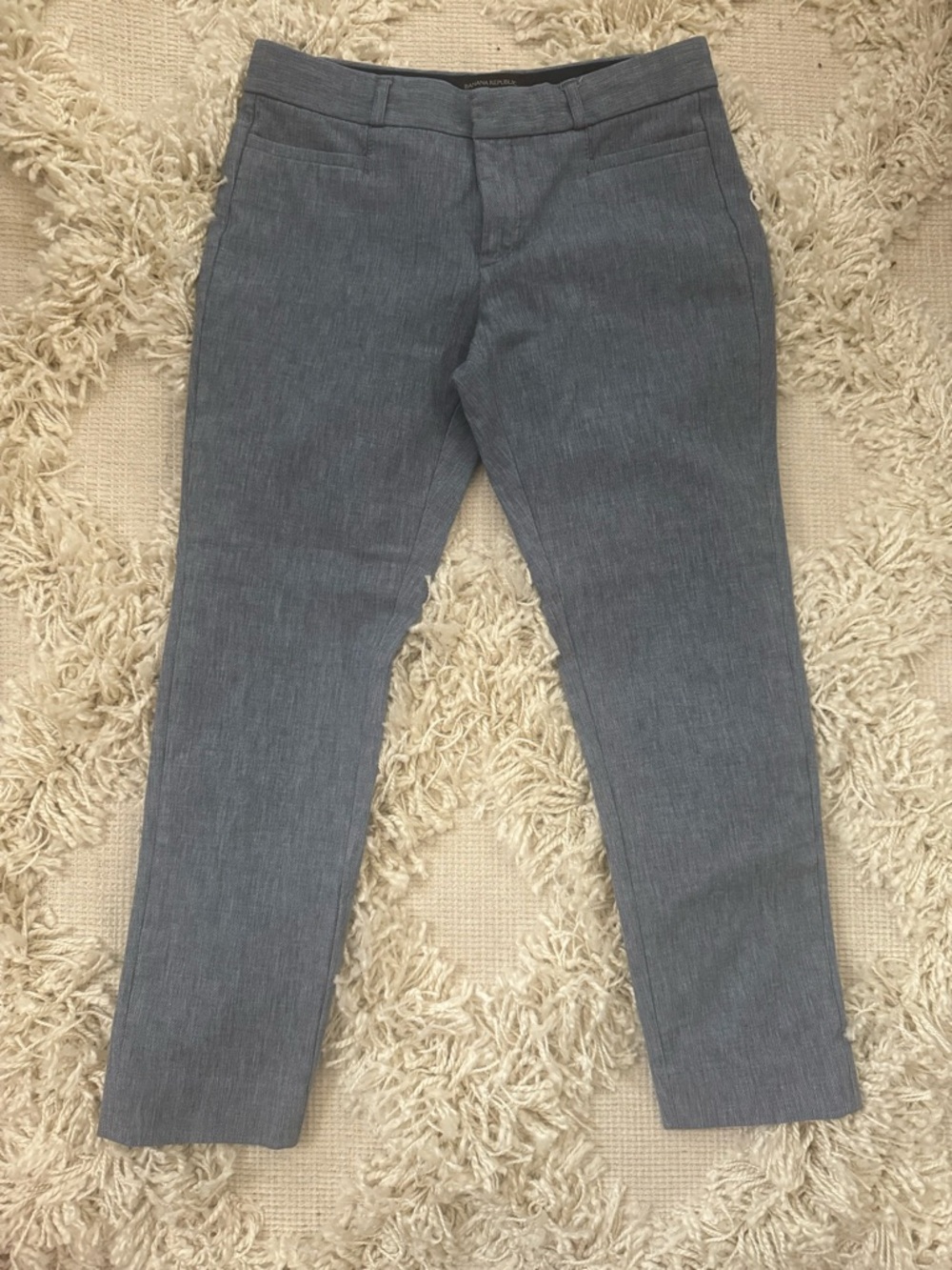 Banana Republic Denim-Blue Colored Women's Dress Pants